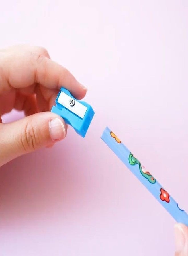 رويالز هدايا تذكارية لأعياد ميلاد الأطفال من رويالز كيدز - مجموعة أدوات مكتبية مكونة من 12 قطعة للأطفال | أدوات مدرسية متعددة الألوان وممتعة مع دفتر ملاحظات وقلم رصاص وممحاة ومبراة | هدايا مثالية لحفلات أعياد الميلاد - Image 2